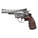 Bruni Revolver 4" C.N.820 Silver Co2 Métal 4.5mm 2J