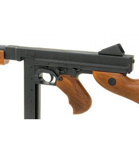 Cyma Thompson M1A1 métal / imitation bois 420BBs 1.3J