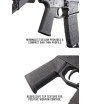 Magpul Poignée MOE-K AR15/M4 Bk