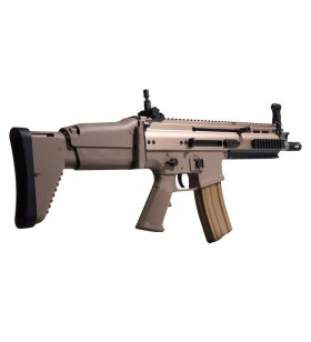 WE SCAR-L MK16 Tan GBBR 38BBs 1.4J