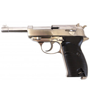 WE Coffret P38 Chromé Gaz Métal 14BBs 1J