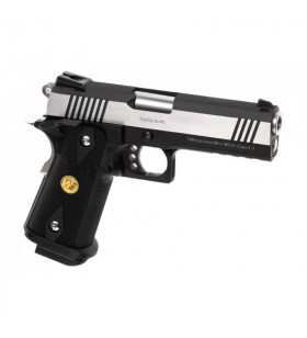 WE Hi-Capa 4.3 OPS Silver Gaz 25Bbs 1J