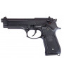 WE M9 V2 Noir Semi et Full Auto Gaz 25BBs  1J