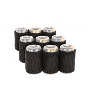 Invader Gear Battery Strap CR123 3-pack Black