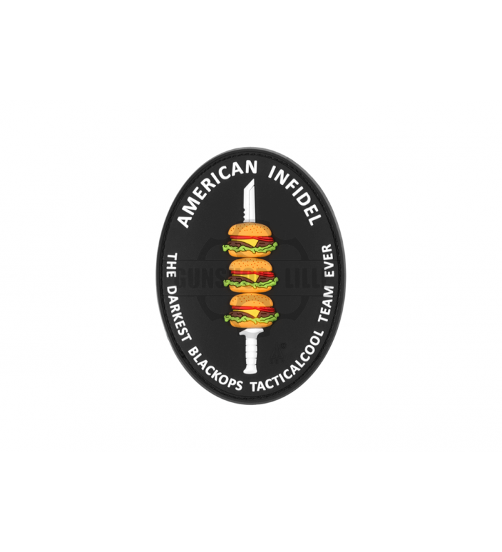 JTG American Infidel Rubber Patch PVC