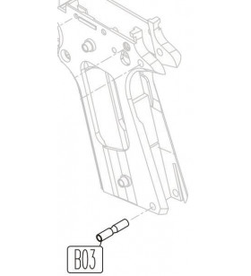 KWC Grip Rear Cover Pin 1911 Part-B03