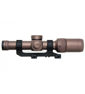 Ares Lunette 1-6x24 Réticule Lumineux / Bronze + Box