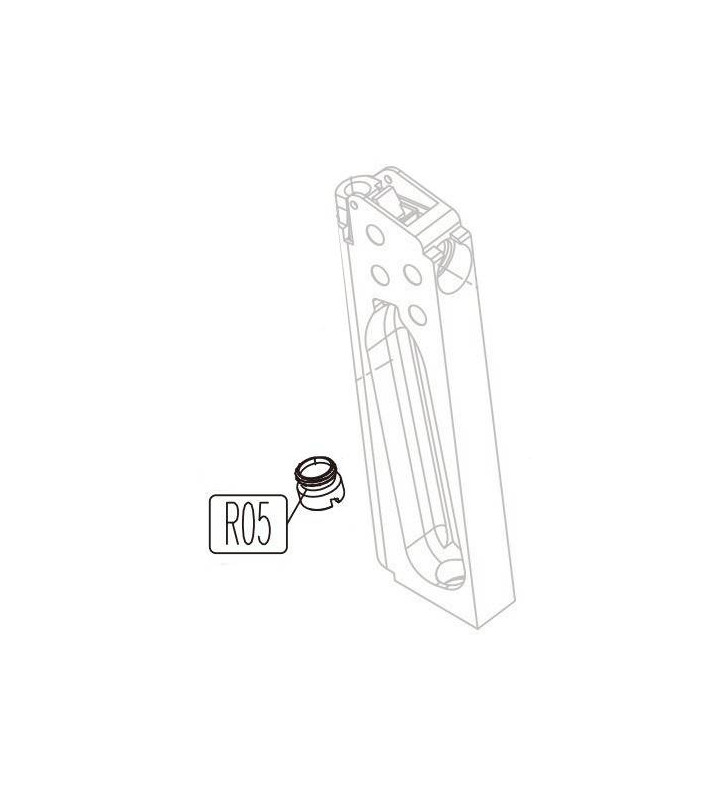 KWC Valve Perçage Co2 1911 Set U13 Part-R05/B16/B215