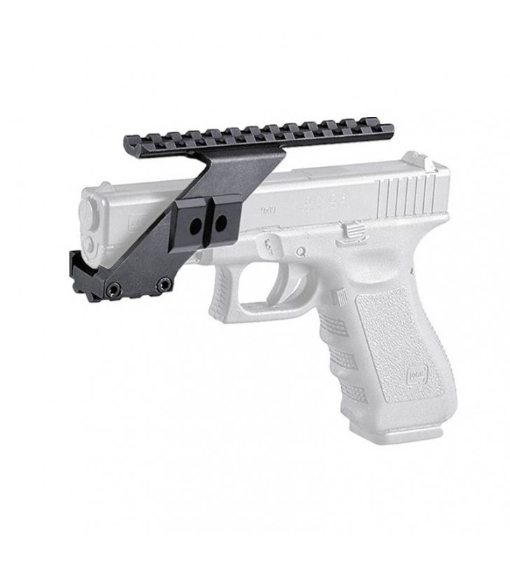 ACM Adaptateur Multi-Rails Réplique de Poing Latéral G Noir Métal