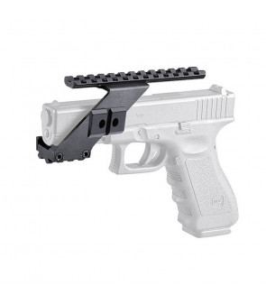 ACM Adaptateur Multi-Rails Réplique de Poing Latéral G Noir Métal