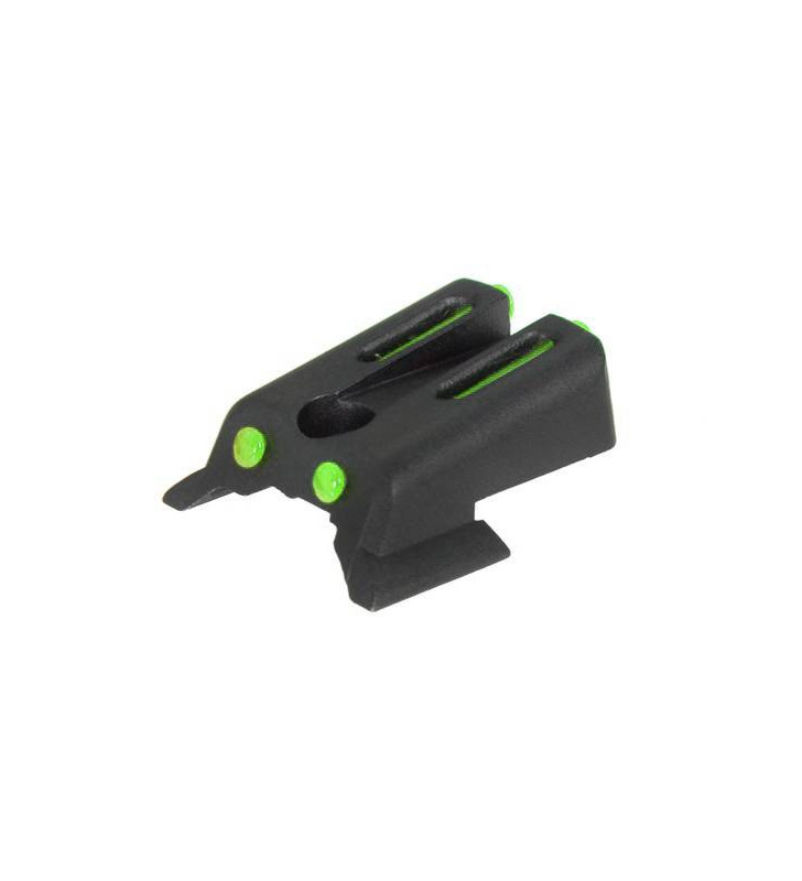 Army Armament 1911 Fiber Optic Rear Sight Bk-Green