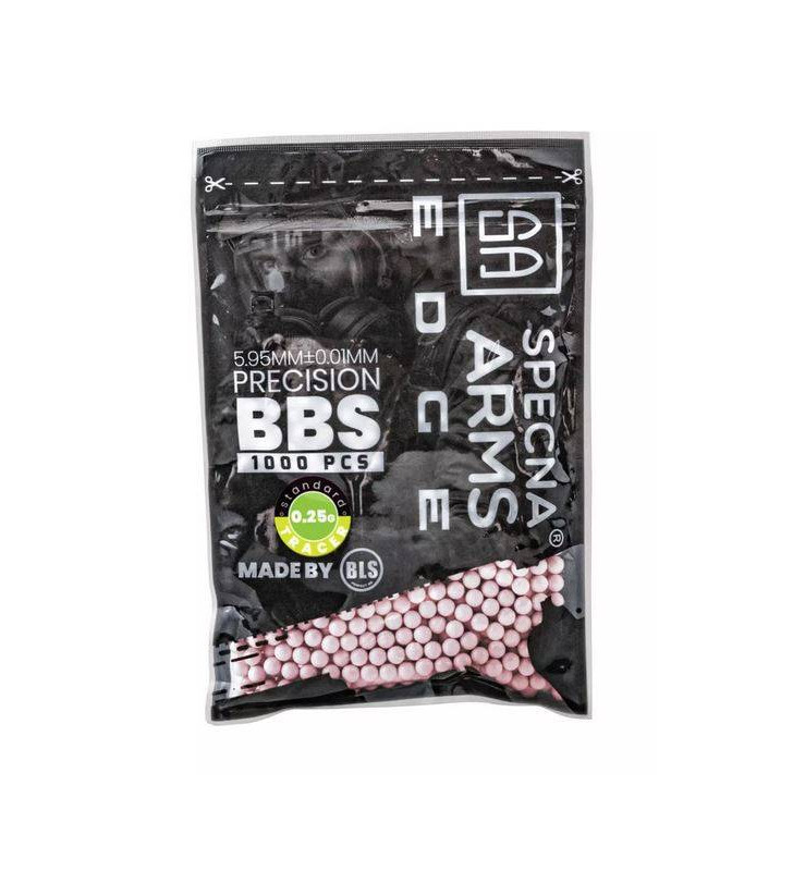 Specna Arms EDGE / BLS Billes Traçante 0.25g X1000 Rouge