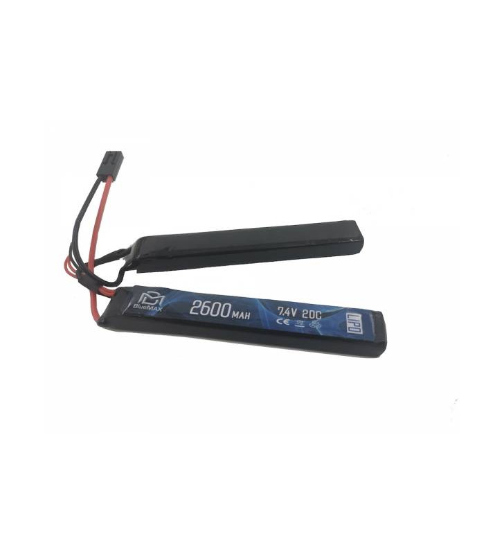 Tamiya Style Lipo Battery 7.4V 2S, 4000mAh 80C Rechargeable Lipo + USB Tamiya Style Lipo Battery 7.4V 2S, 4000mAh 80C Rechargeable Lipo + USB