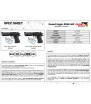 Desert Eagle AEP Mosfet Noir Métal 30BBs 0.5J