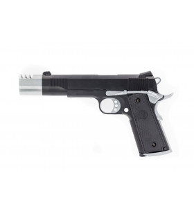 Vorsk 1911 Punisher VP-X Noir / Silver Gaz 25BBs 1J