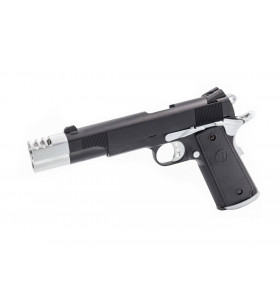 Vorsk 1911 Punisher VP-X Noir / Silver Gaz 25BBs 1J