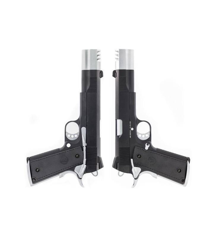 Vorsk Double Pack 1911 Punisher VP-X Noir / Silver Gaz 25BBs 1J