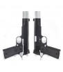 Vorsk Double Pack 1911 Punisher VP-X Noir / Silver Gaz 25BBs 1J