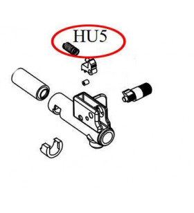 ASG Scorpion Hop-Up Push-Spring Evo3 17831 Part:HU-5