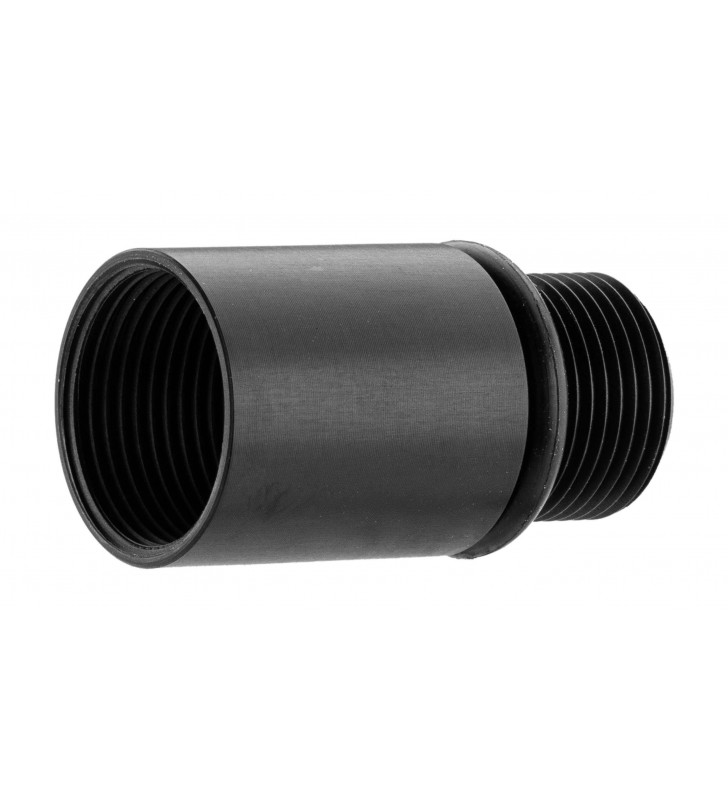 BO Adaptateur silencieux 16mm+ vers 14mm- Alu CNC Bk