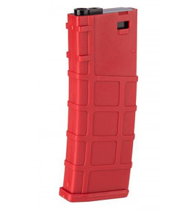 BO Chargeur 200 BBs M4 Rouge Mid-Cap Type:MP