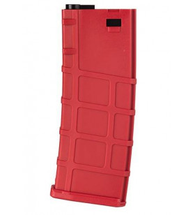 BO Chargeur 200 BBs M4 Rouge Mid-Cap Type:MP