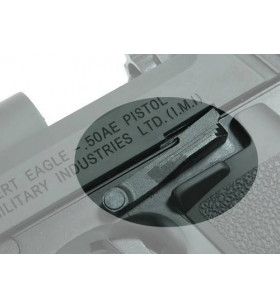 Guarder Steel Slide Stop Desert Eagle .50 MARUI Black
