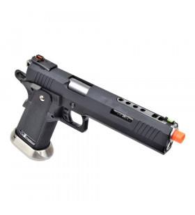 WE Hi-Capa 6.0 I.Rex Type:A Black / Silver Gaz 30BBs 1.2J
