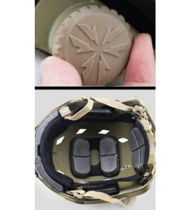 S&T Casque FAST Multicam avec Rails et Attaches