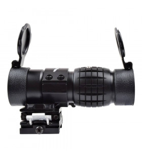 JS Tactical Magnifier 3X Rabattable Black
