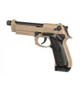 KJW M9A1 Tan Canon Fileté Co2 Métal 25BBs 0.8J