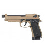 KJW M9A1 Tan Canon Fileté Co2 Métal 25BBs 0.8J