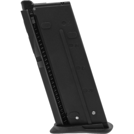 FN Chargeur 5-7 Five Seven Gaz 17BBs Noir