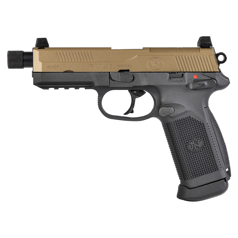 VFC FN FNX-45 Gaz Corps Noir / Culasse Tan 25BBs 1j