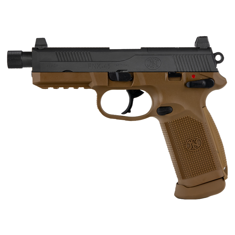 VFC FN FNX-45 Gaz Corps Tan / Culasse Noir 25BBs 1j