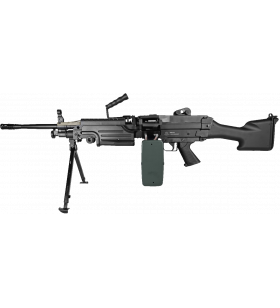 FN M249 MK2(P) AEG Noir Nylon 2400BBs 1.4J