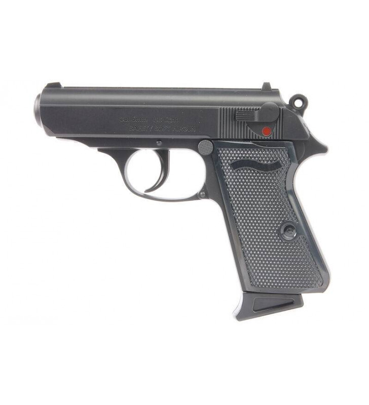 Tokyo Marui Walther PPK Gindan Black Spring 14BBs 0.2J