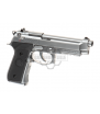 WE M9A1 Silver Semi / Full Auto Gaz 25BBs 0.9J