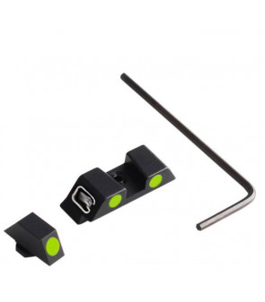 ACM Organes de visée Métal Type:G Phosphorescent Noir/Vert