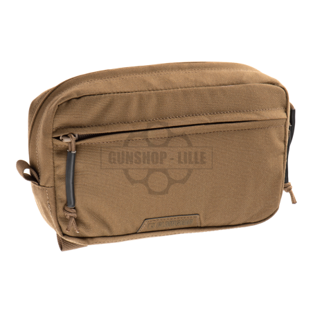 Clawgear Medium Horizontal Utility Pouch Zipped Core Coyote