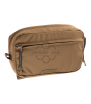 Clawgear Medium Horizontal Utility Pouch Zipped Core Coyote