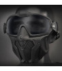 ACM Kit Masque Ventilé Stalker Grillagé Black