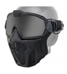 ACM Kit Masque Ventilé Stalker Grillagé Black
