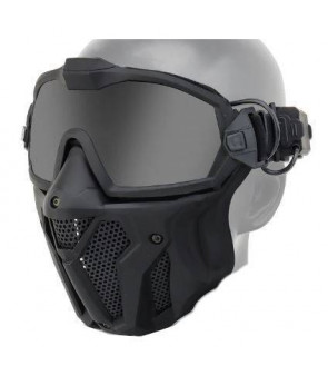 ACM Kit Masque Ventilé Stalker Grillagé Black