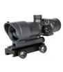 ACM Red Dot ACOG 1X30 Noir Rét:Rouge/Vert
