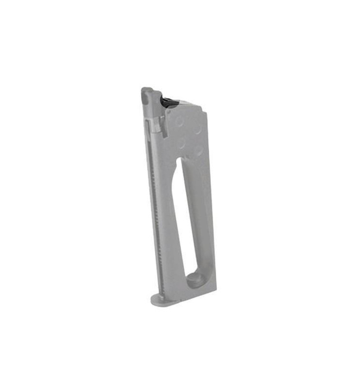 Chargeur CO2 Métal Pour Colt 1911 Airsoft KWC/ASG - 6mm, 17 Billes, Compatible Rail Gun Series