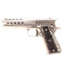 WE 1911 Hex Cut Silver Gaz 15BBs 1J