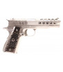 WE 1911 Hex Cut Silver Gaz 15BBs 1J