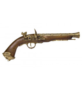 HFC Pistolet Flintlock Pirate Gaz Gold 22BBs 0.8J