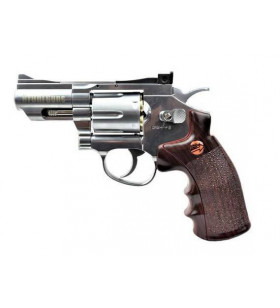 Bruni Revolver 2.5" C.N.823 Silver Co2 Métal 4.5mm 1.6J